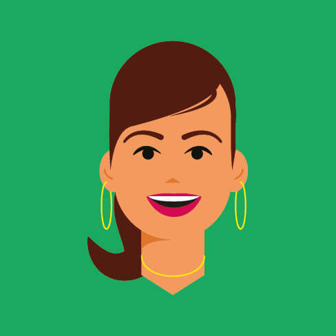 Illustratie van Kirsten
