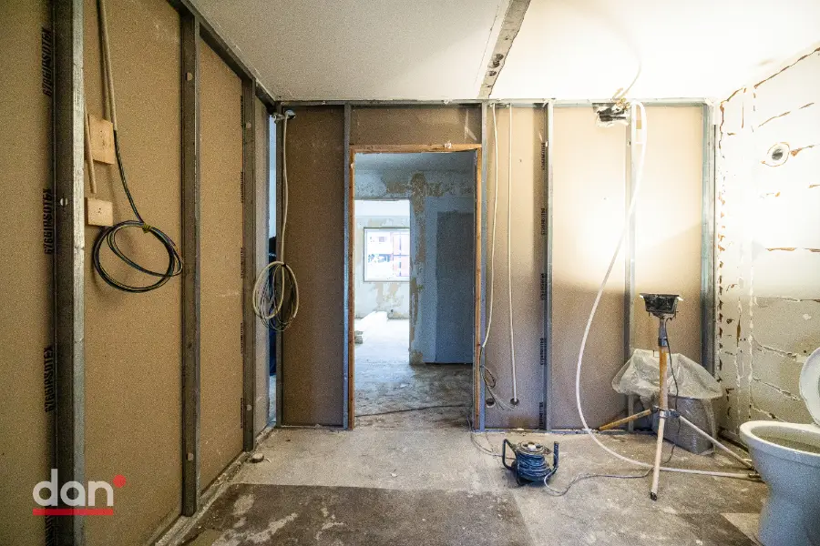 Bad i Oslo-leilighet før renovering