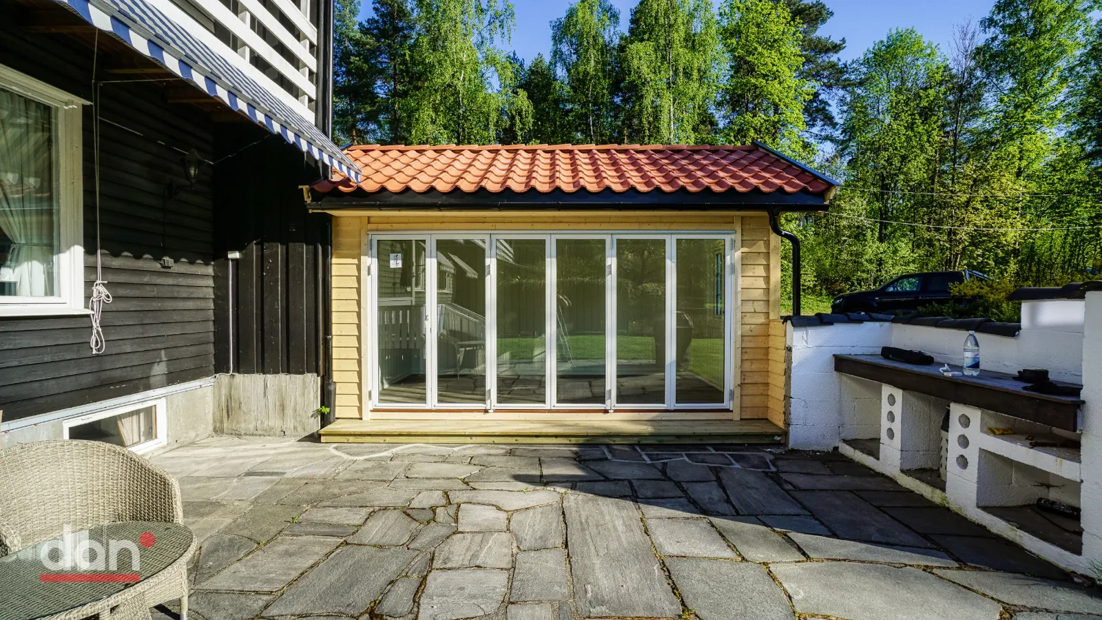 Ny utestue – Enderekkehus, Høvik