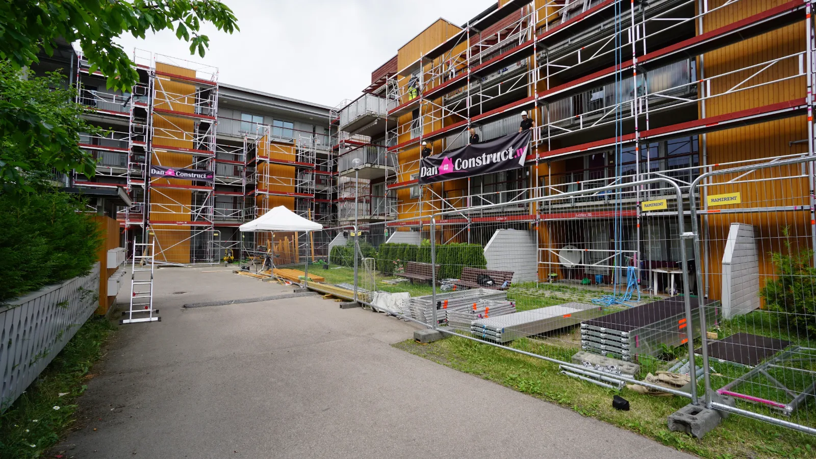 Fasaderehabilitering – Lunden, Oslo