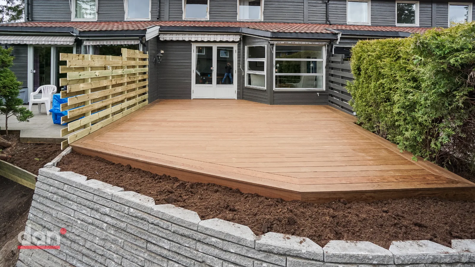 Ny terrasse – Rekkehus, Holmenkollen