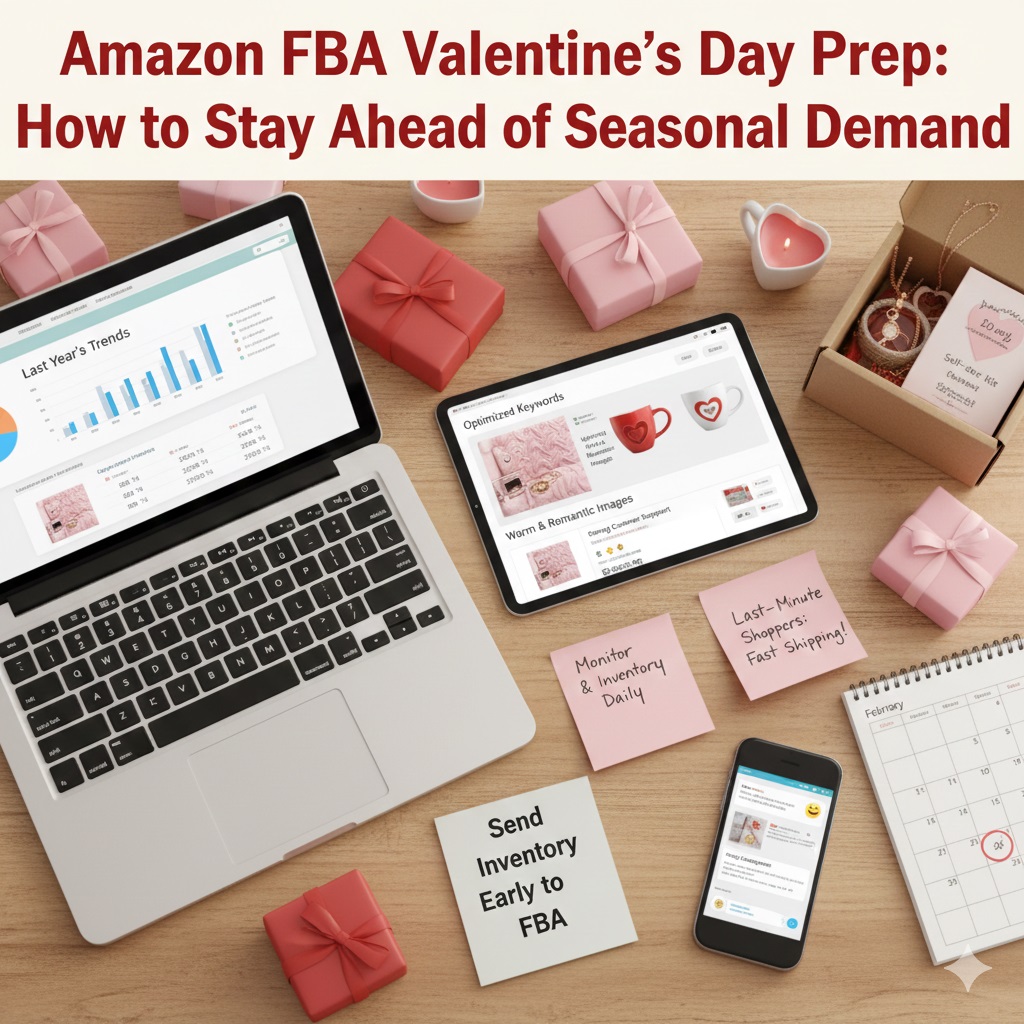 Amazon FBA Valentine’s Day Prep: How to Stay Ahead of Seasonal Demand