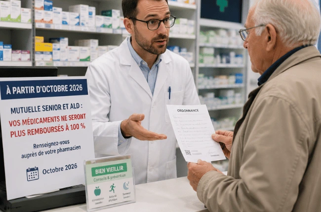 Mutuelle senior et ALD : fin de l'exonération du ticket modérateur sur les médicaments en 2026