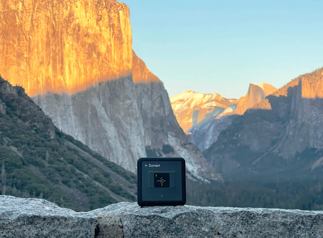 Sonair in the mountains