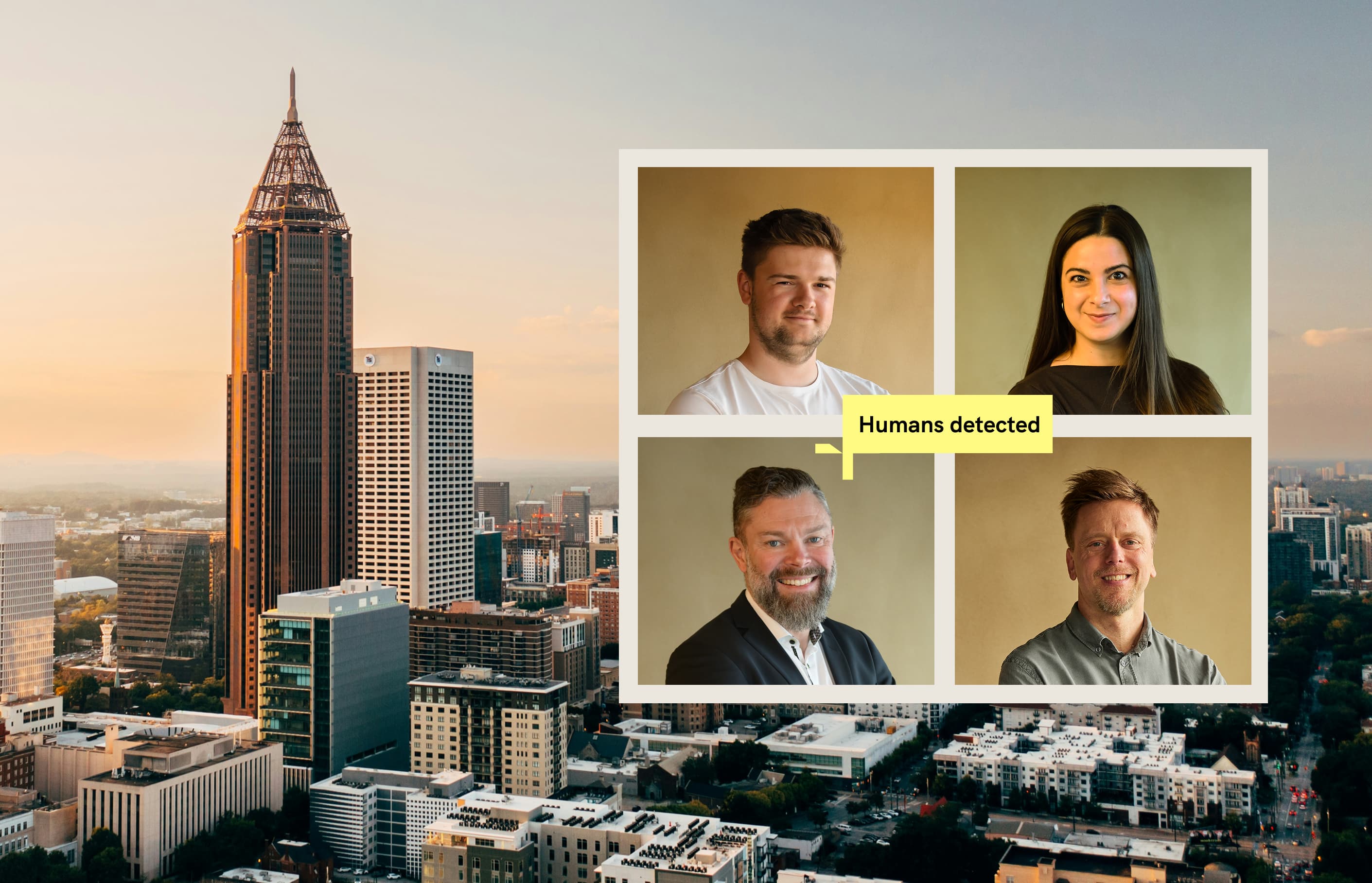 Sonair team human detected 