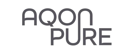 Aqon Pure company logo.