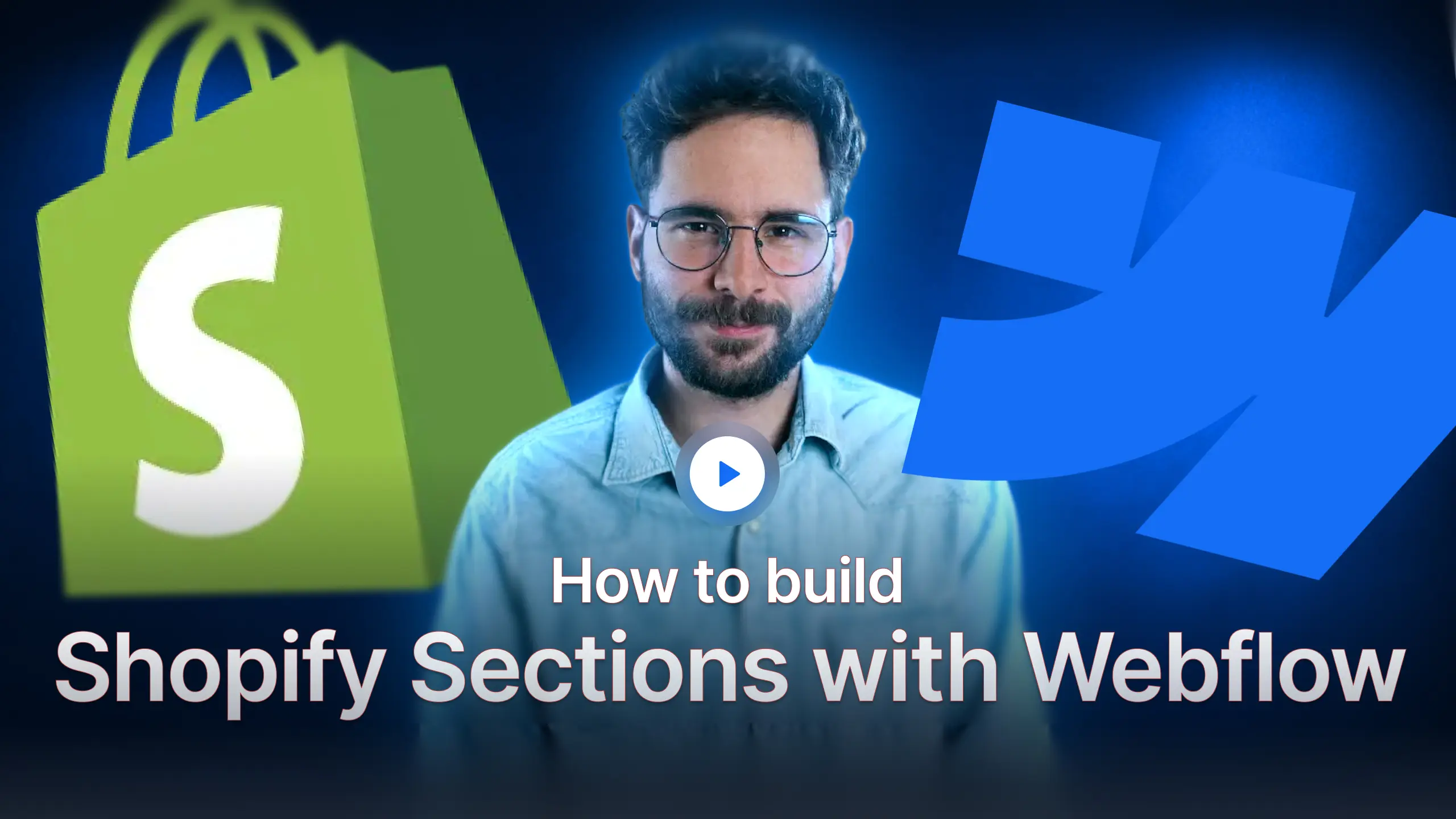 Integrate Webflow with Shopify to build Shopify Sections