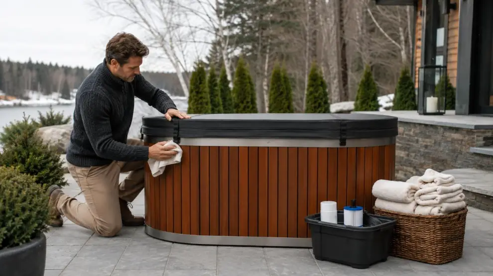 How to Winterize & Store Your Cold Plunge Tub