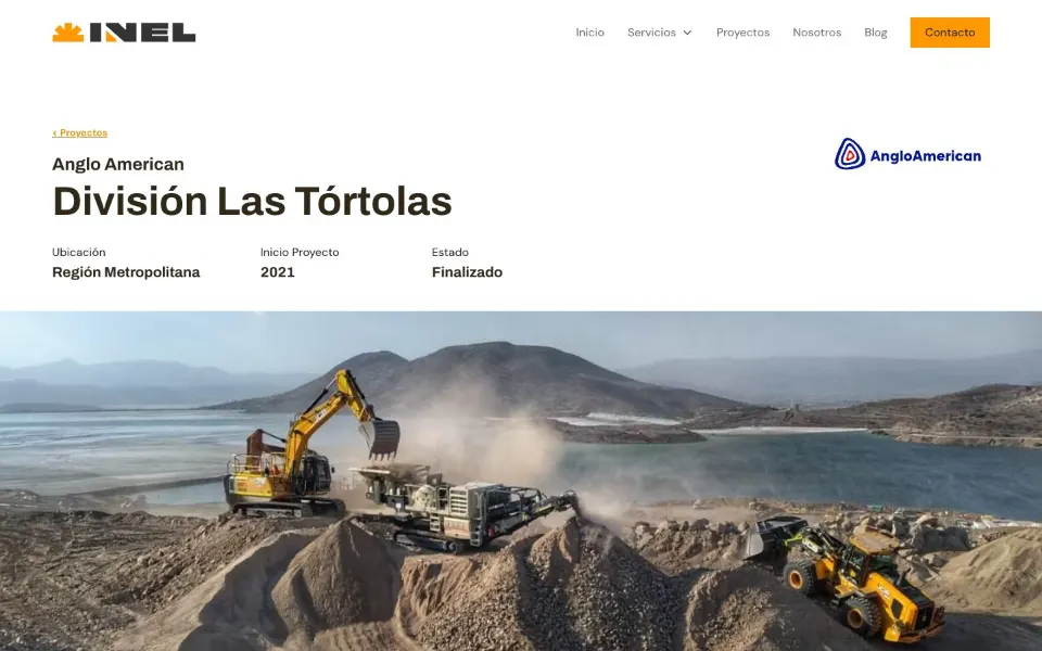 Ficha del proyecto División Las Tórtolas