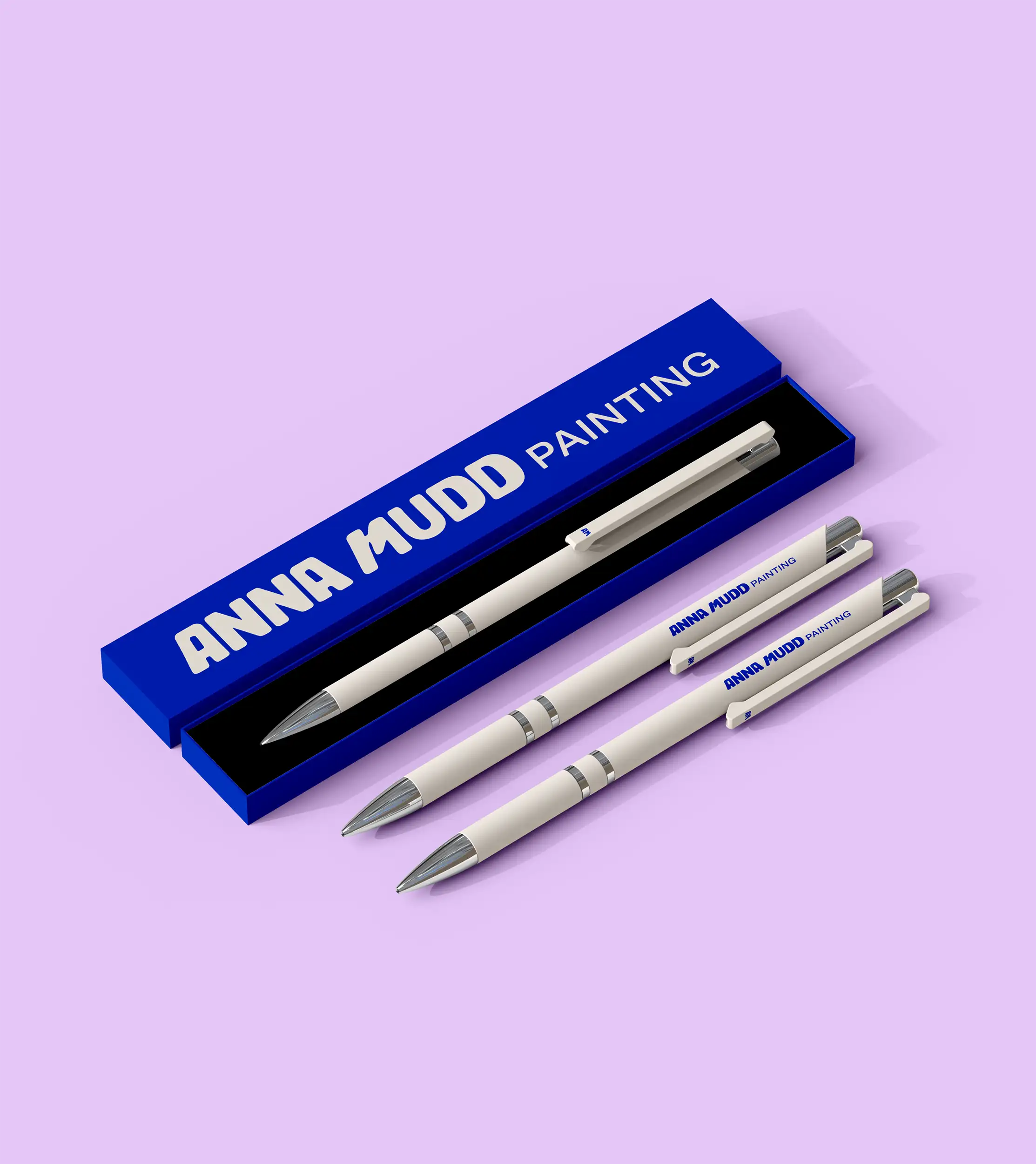 Branded pen and package design