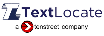 Text Locate and Tenstreet logo