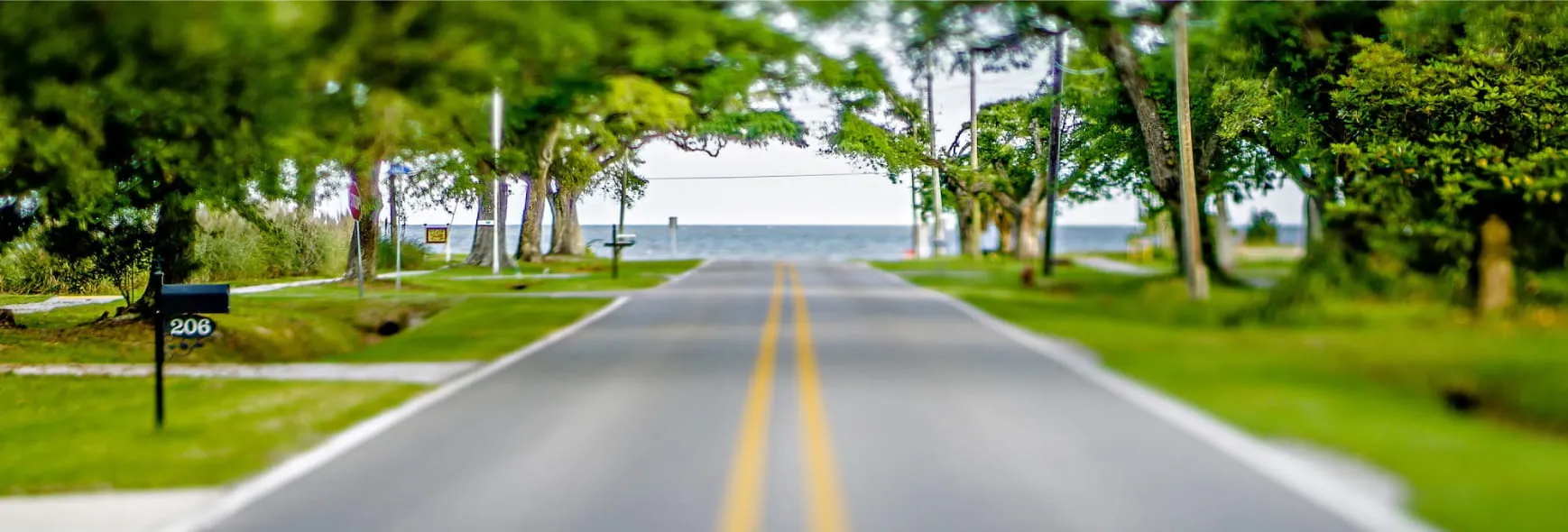 straight highway road