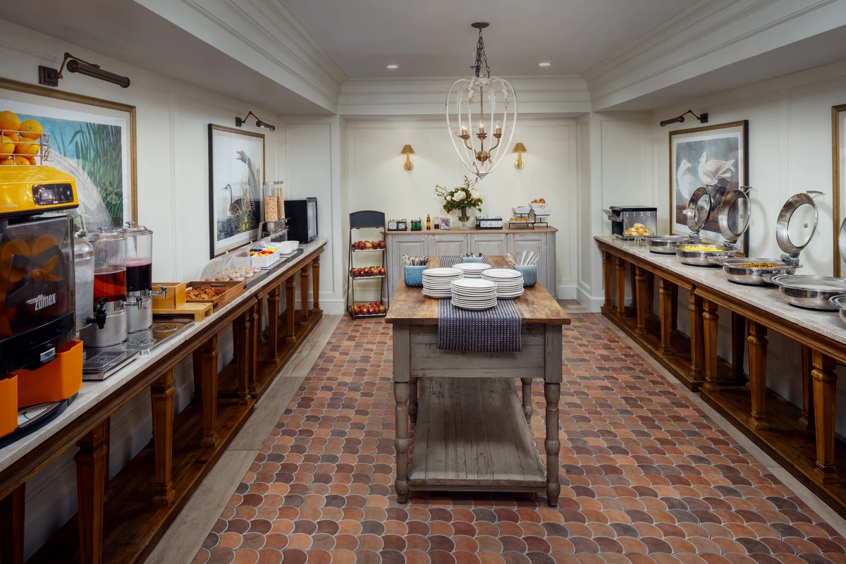 Breakfast Buffet Area