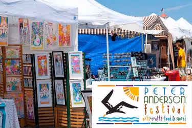 stand at a flea market