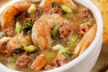 bowl of gumbo