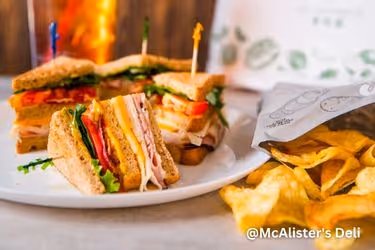 Sandwich at McAlister's Deli