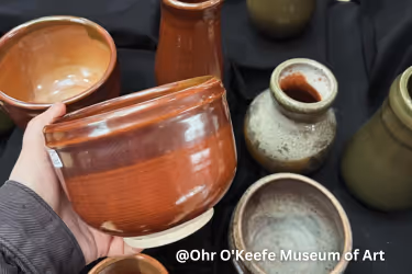 Pottery at Ohr O'Keefe Museum