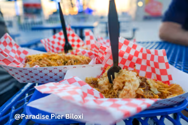 Food at Paradise Pier Biloxi