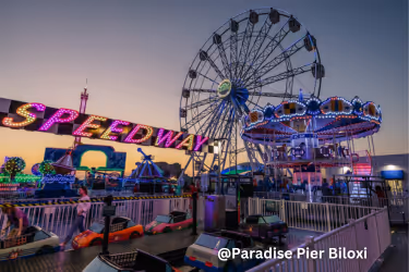 Paradise Pier Biloxi Rides