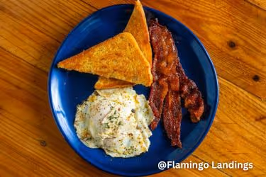 Flamingo Landings - Eggs benedict