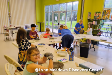 Kids workshop at Lynn Meadows Discovery Center