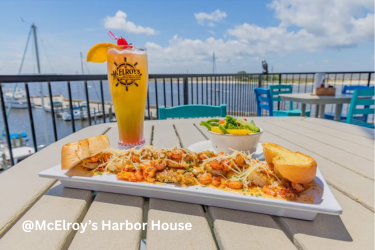 McElroy's Harbor House View and Food