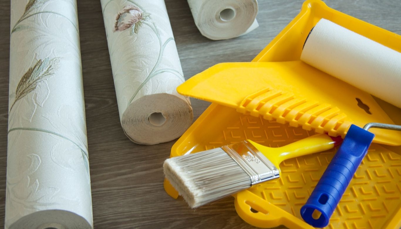 can you wallpaper over painted wallpaper​