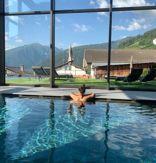 Entschleunigung im Pool