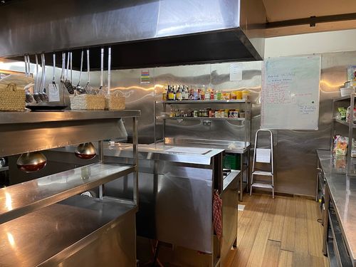 Die Küche darf jeder Gast anschauen