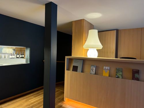 Der Eingangsbereich im Schwanen