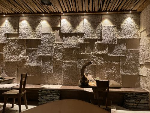 Ich liebe Textil an Wänden!