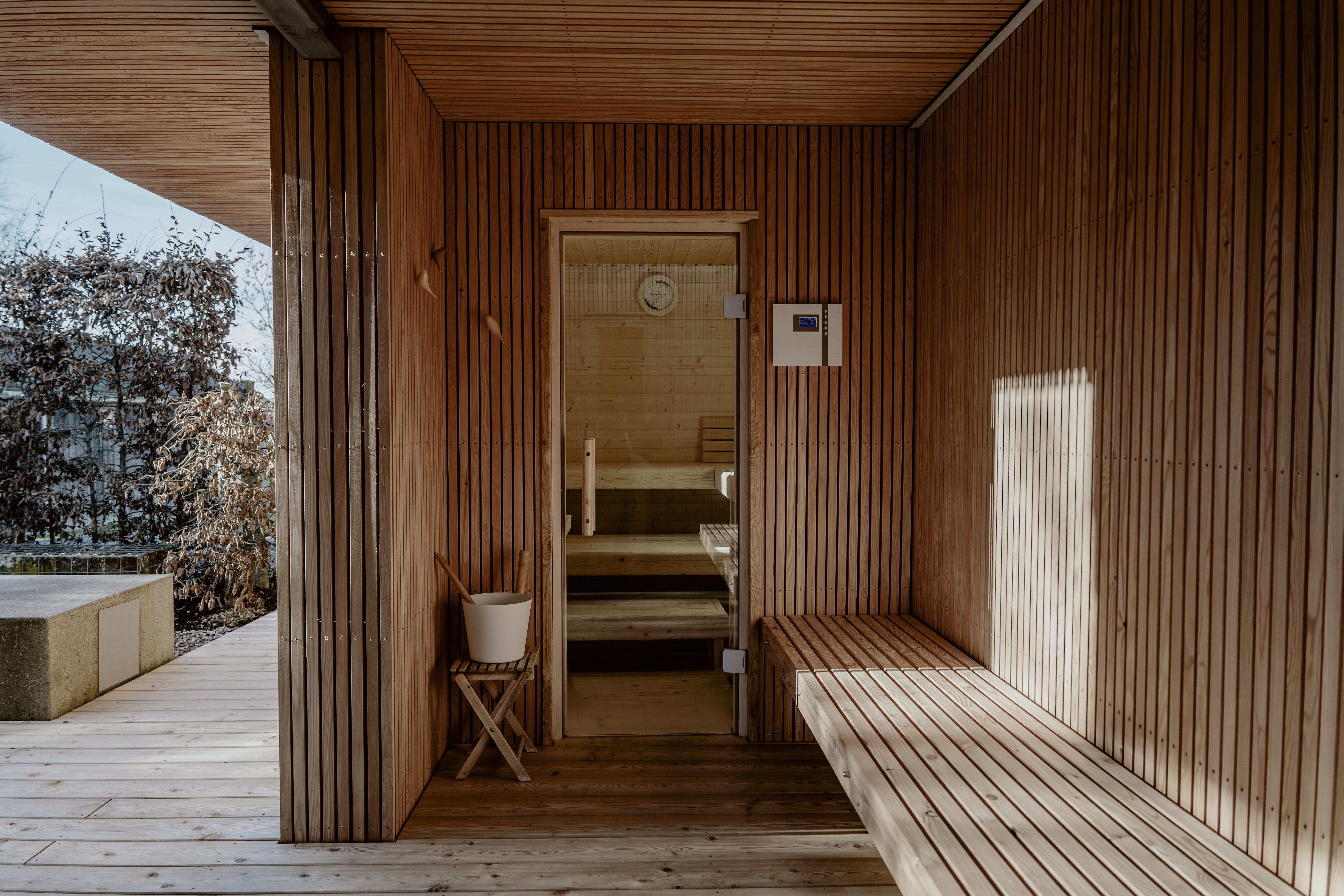 Die Sauna gehört zum Wohlfühlort dazu! © Mona Ortner