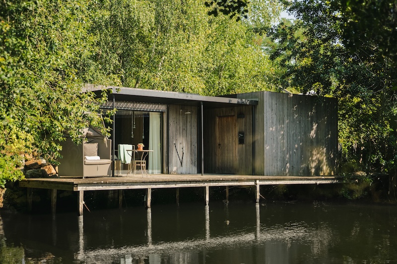 Die Sauna von außen © Joschija Bauer 