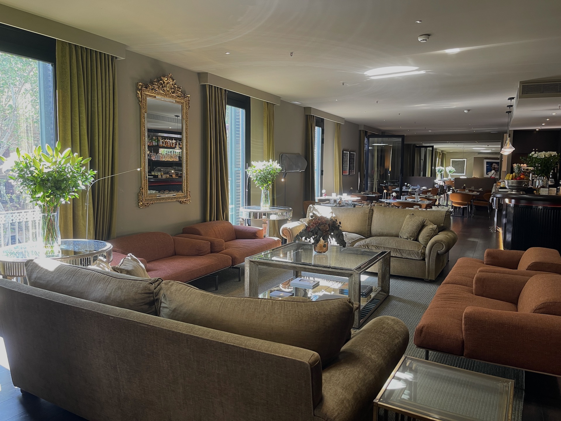 Der Lounge-Bereich