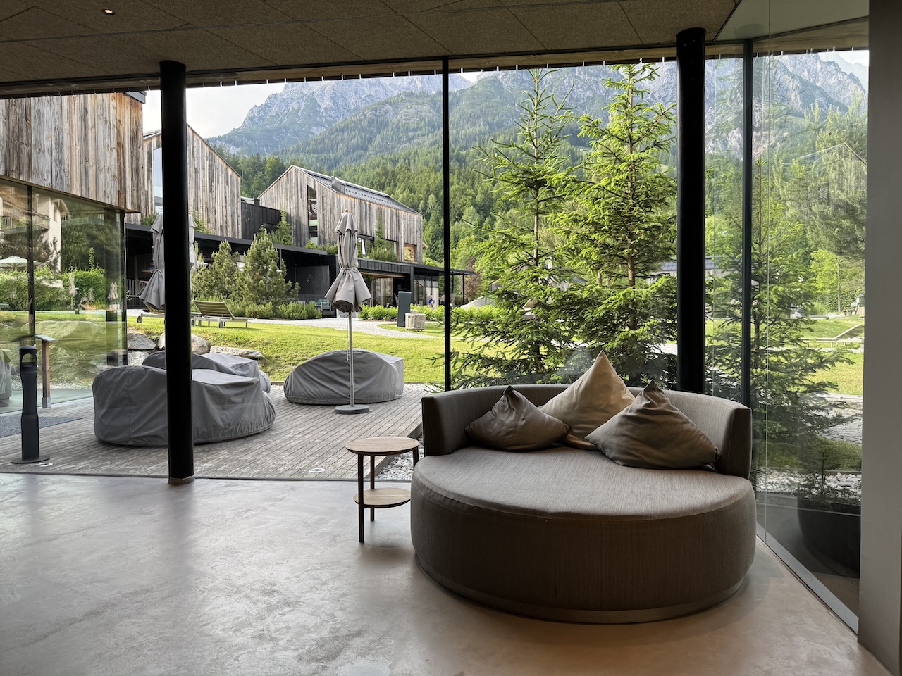 Ruhige Ecke im Spa