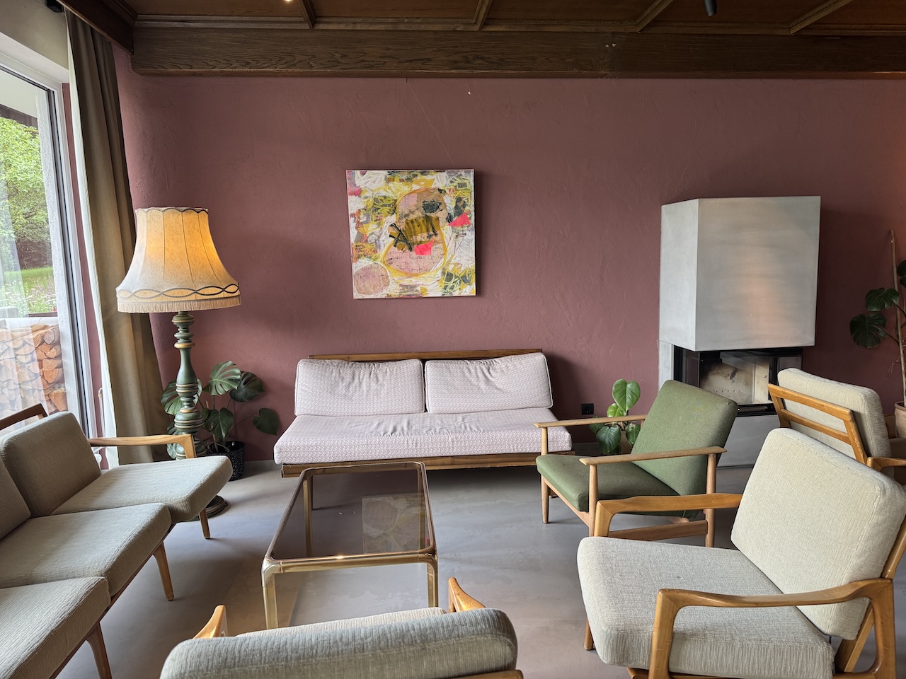 In der Lounge trifft man sich auf ein Getränk oder einen Plausch