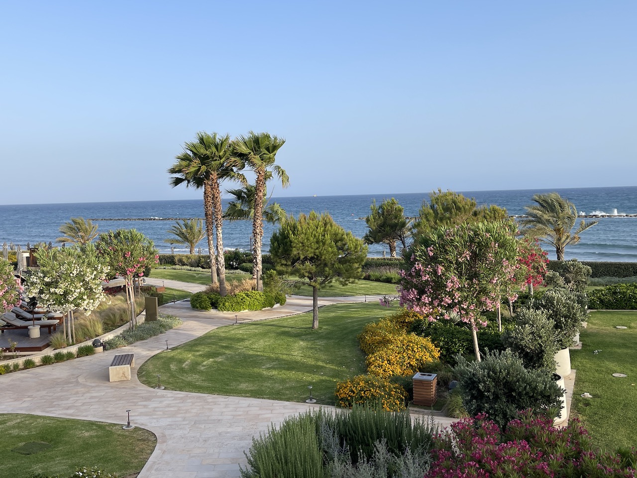 Der Park ist ebenfalls von Profis angelegt