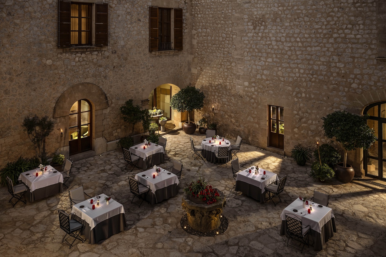 Das Sa Clastra Sterne-Restaurant im Patio