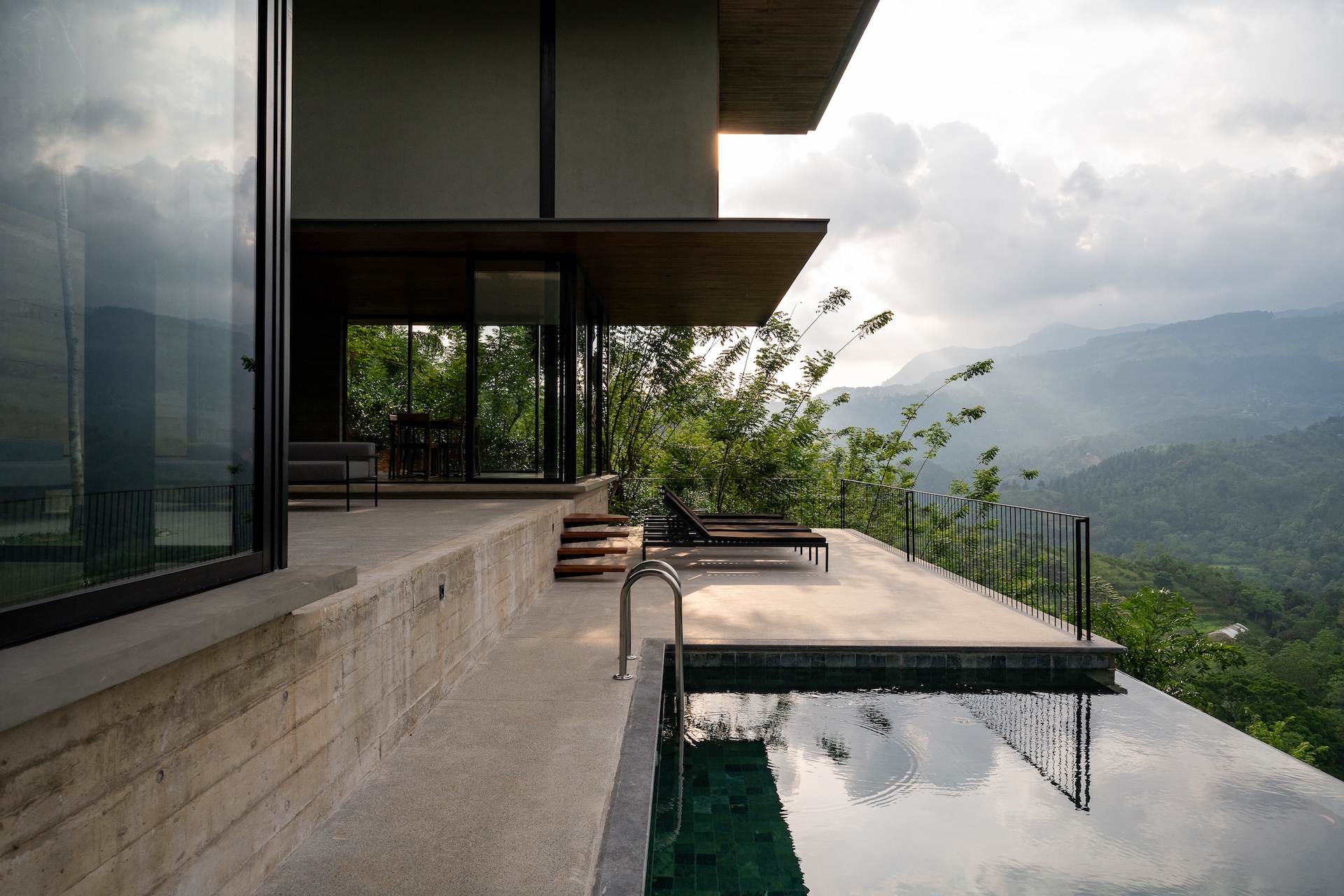 Die neuen Villen besitzen einen eigenen Pool