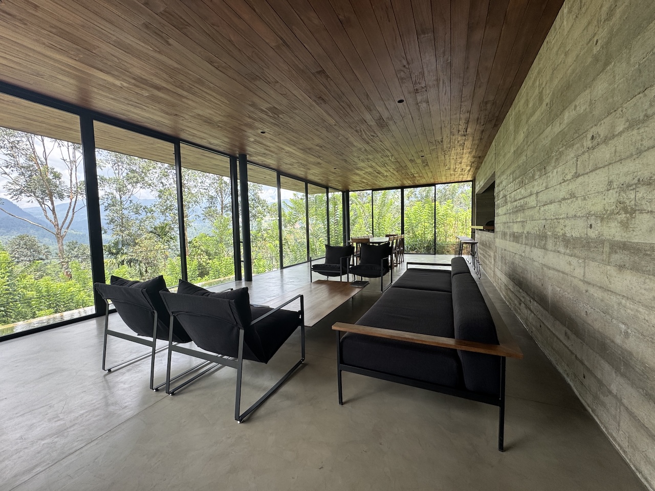 Eine der neuen Villen