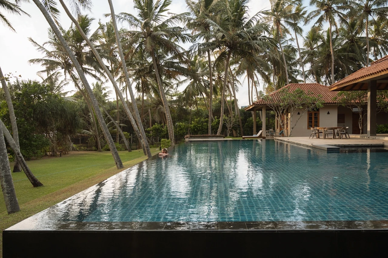 Der große Outdoorpool