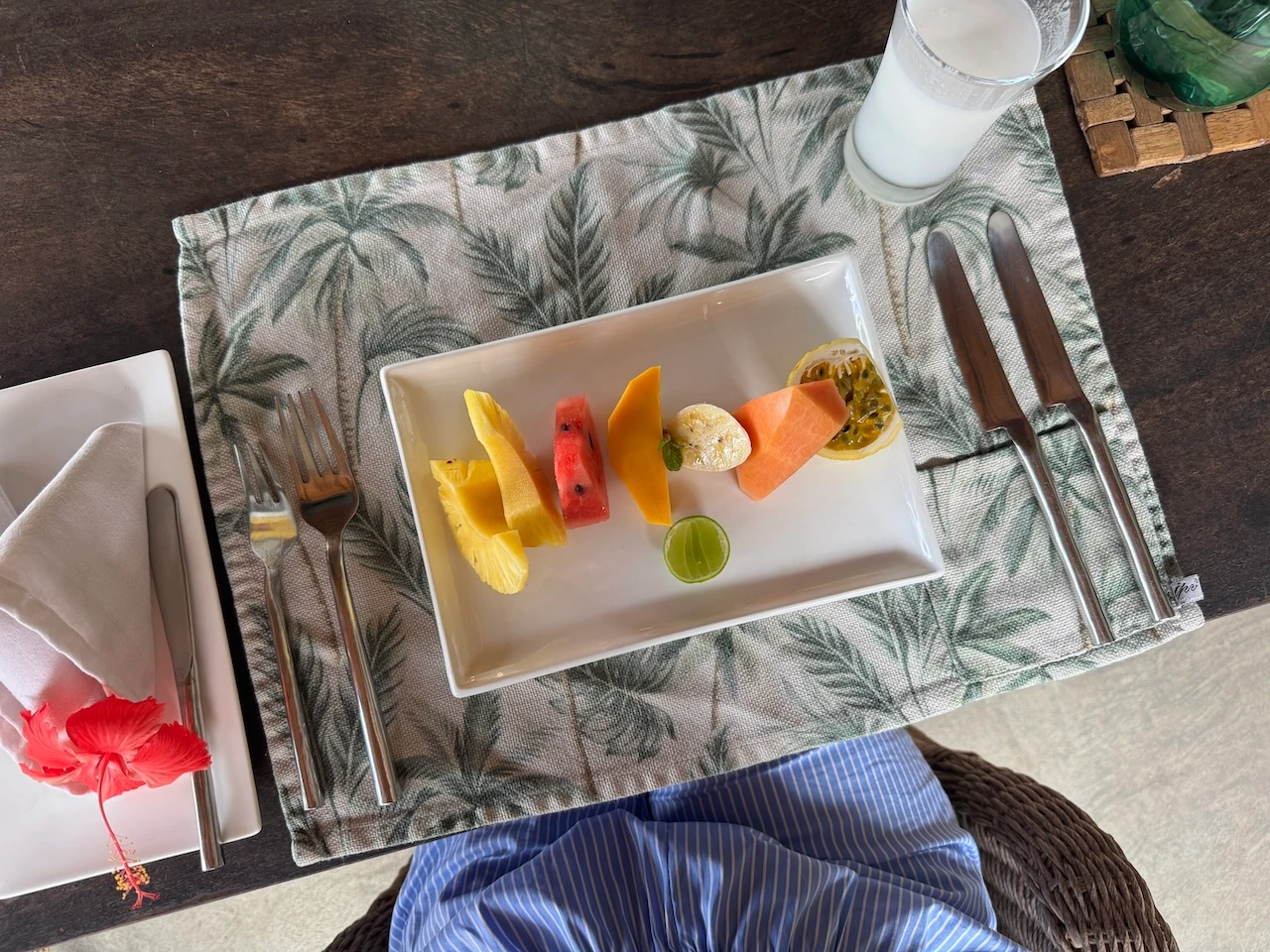 Frühstück in der Kirana Villa