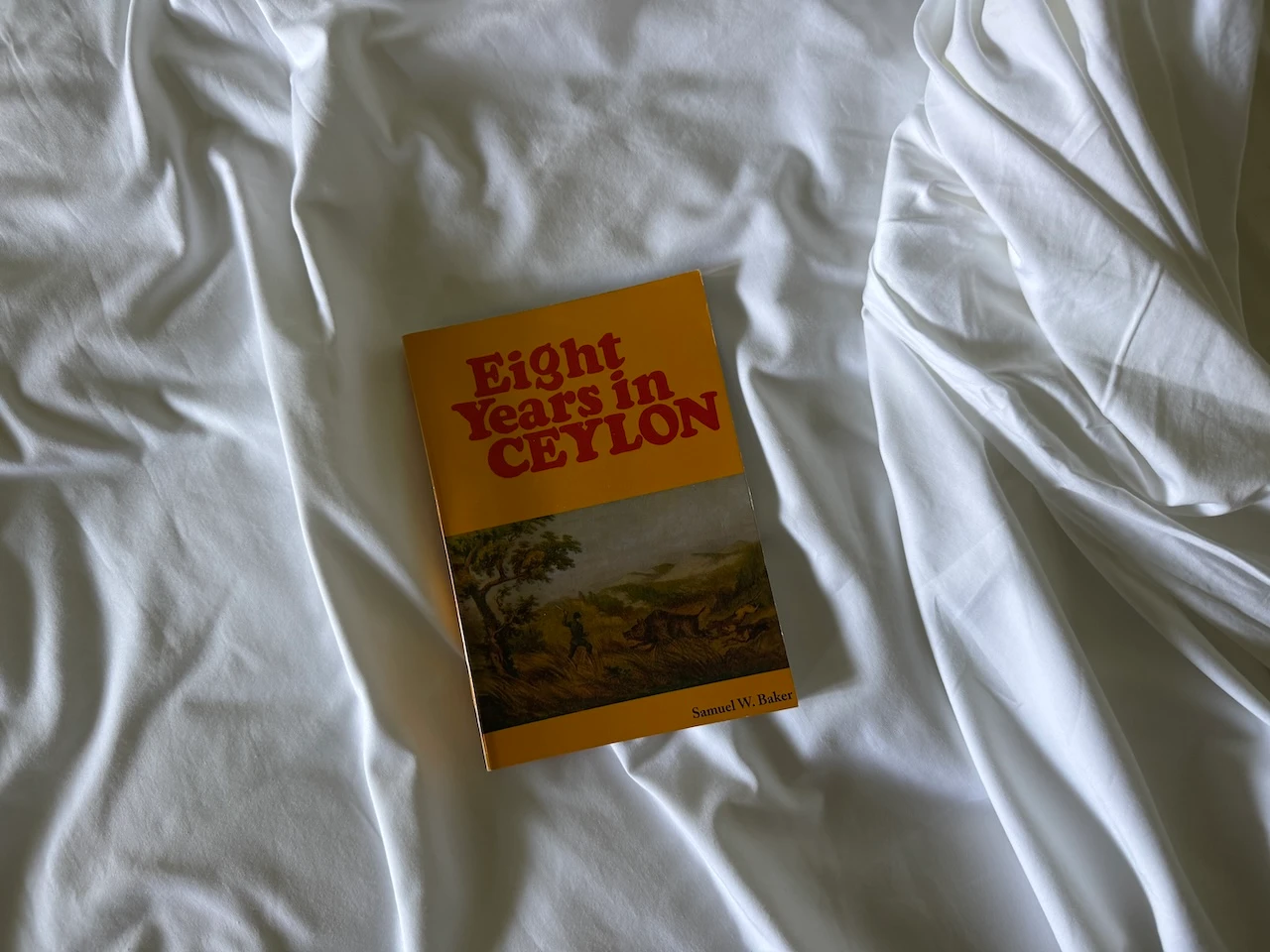 Buch auf dem Zimmer, das an alte Zeiten erinnert