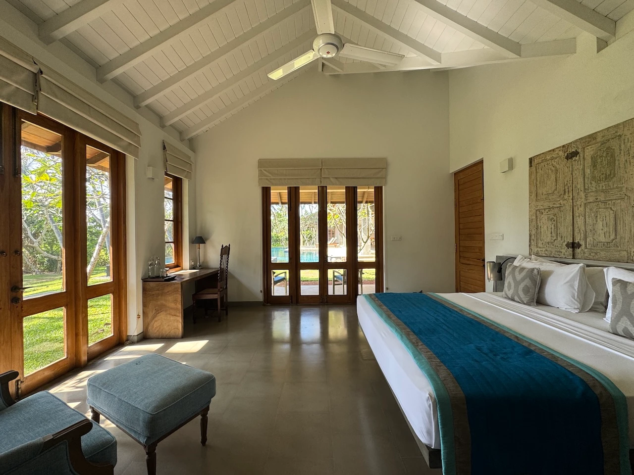 Die Zimmer bzw. Suiten sind sehr geräumig