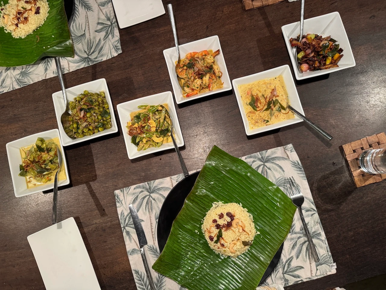 Dinner in der Kirana Villa