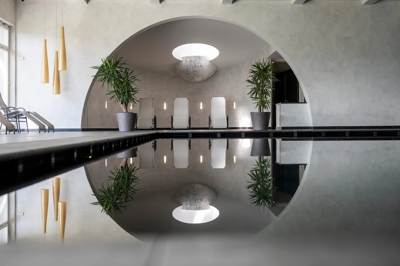 Der Indoorpool im Stroblhof © Alex Filz