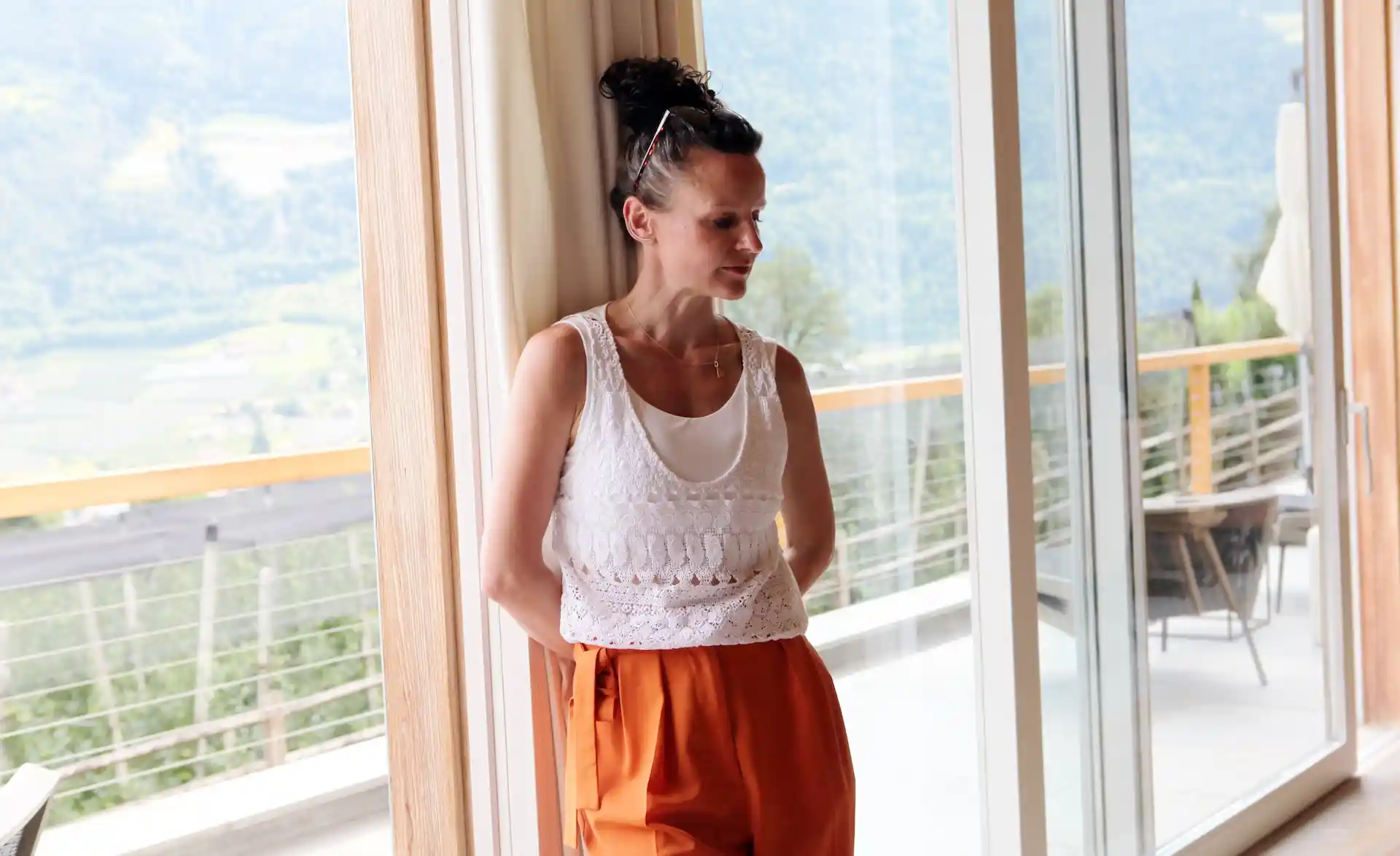 Pergola Experience Gastgeberin Karin