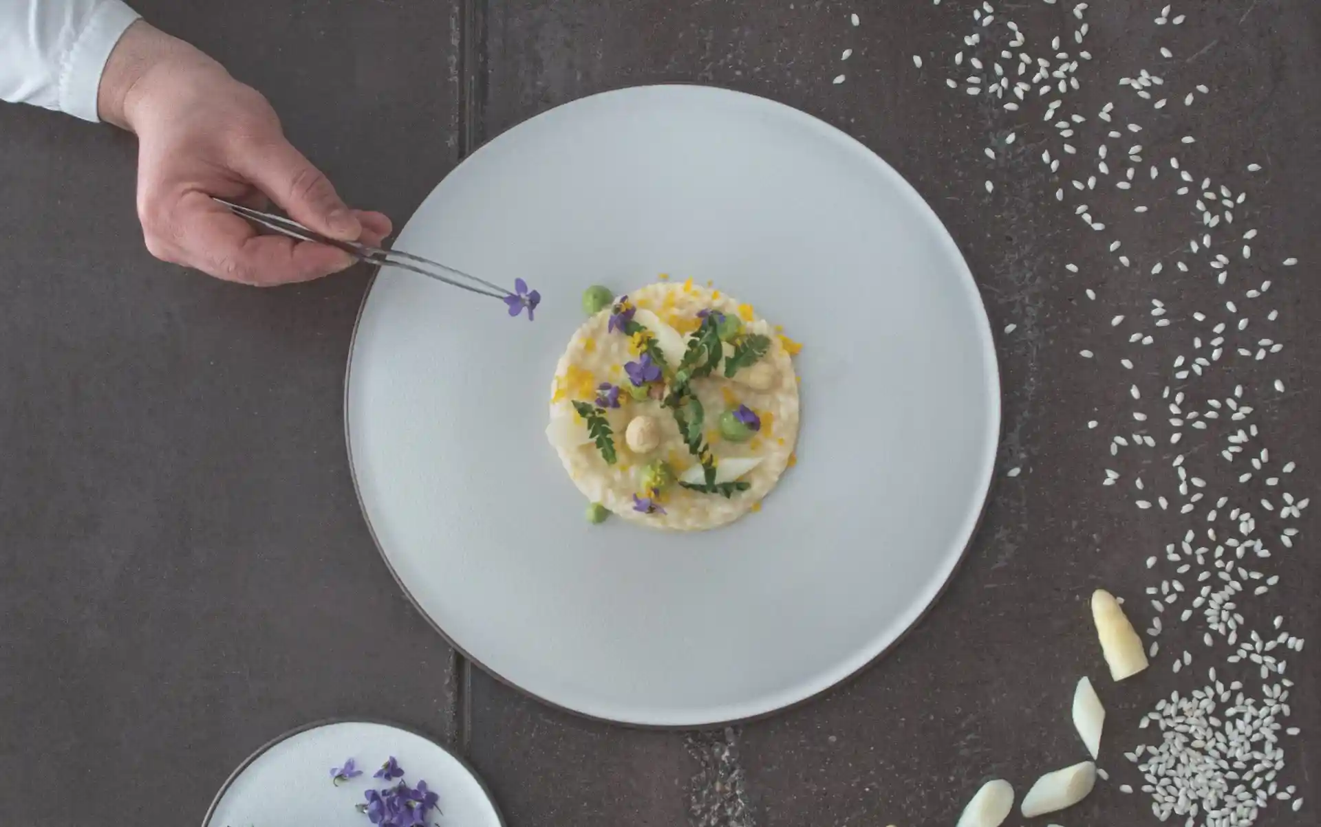 Spargel essen in den Atto Suites