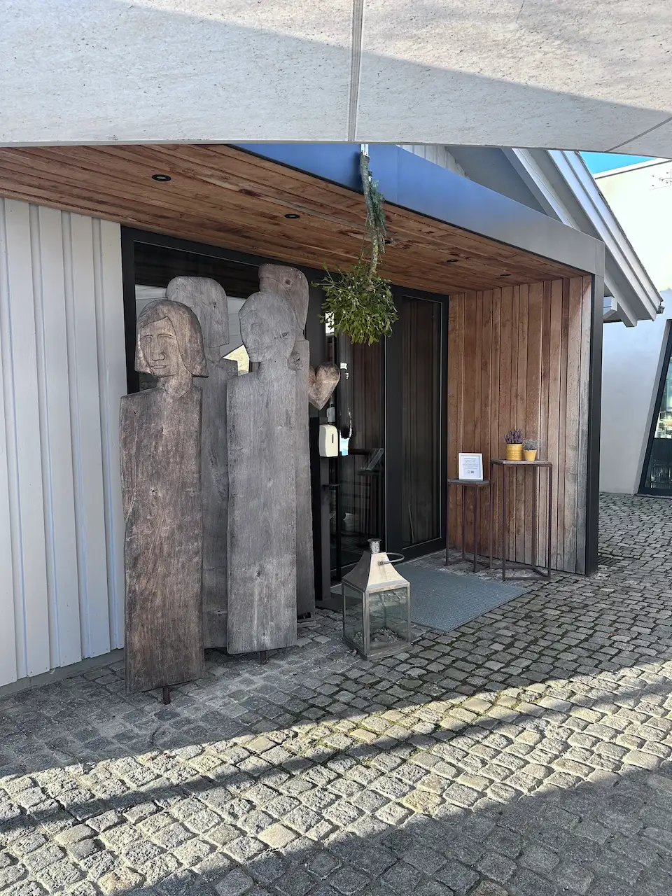 Eingang und Empfang im Hofgut Hafnerleiten
