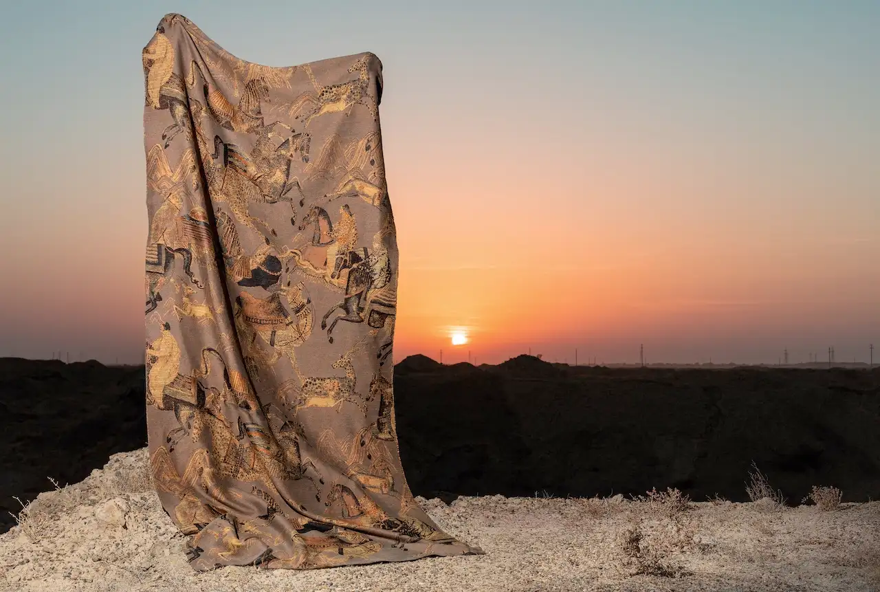 TURAN: Stoff von Fischbacher 1819 © Peter Hauser